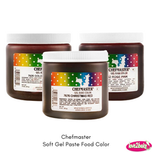 Load image into Gallery viewer, Chefmaster Soft Gel Paste Food Color