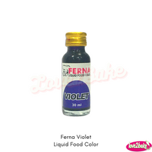 Load image into Gallery viewer, ferna liquid food color violet