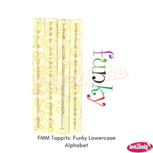 Load image into Gallery viewer, funky tappits lowercase