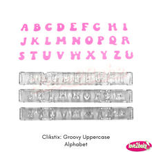 Load image into Gallery viewer, groovy clikstix uppercase
