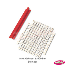 Load image into Gallery viewer, mini alphabet and number stamper