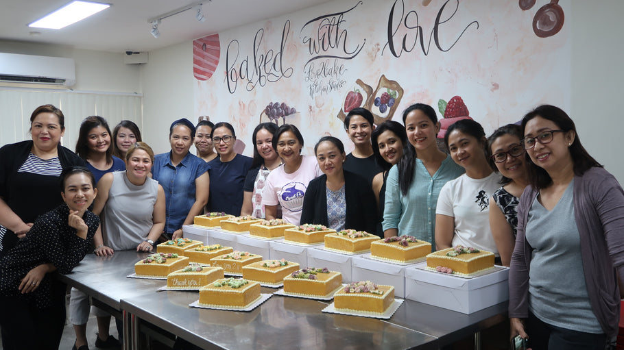 Salted Caramel Letter Cake Class 021619