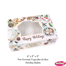 Load image into Gallery viewer, RM 6&quot; x 9&quot; x 3&quot; Pre-Formed Cupcake 6s Box
