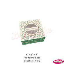 Load image into Gallery viewer, RM 6&quot; x 6&quot; x 3&quot; Pre-Formed Small Cake Box
