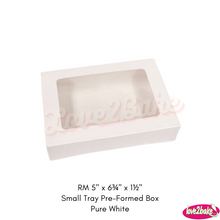 Load image into Gallery viewer, RM 5&quot; x 6¾&quot; x 1½&quot; Pre-Formed Small Tray Box
