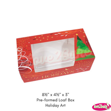 Load image into Gallery viewer, RM 4½&quot; x 8½&quot; x 3&quot; Pre-Formed Loaf Box
