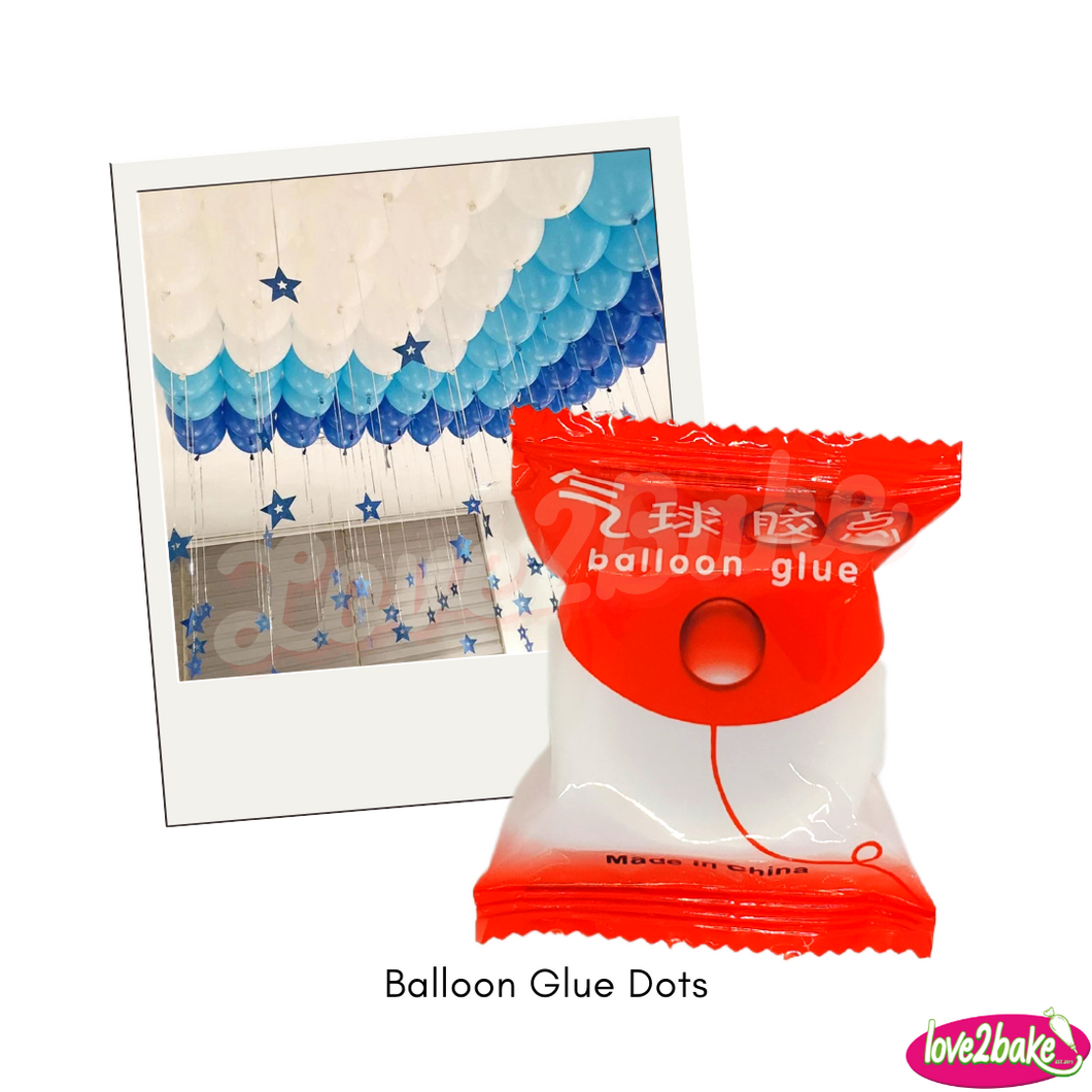 balloon glue dots