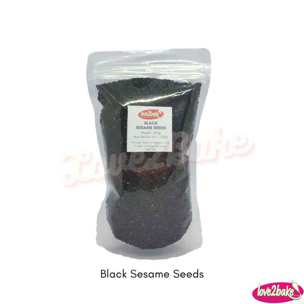 black sesame seeds