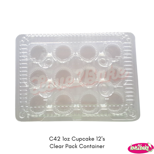 c42 clear pack container