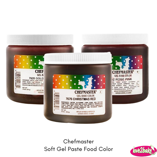 Chefmaster Soft Gel Paste Food Color