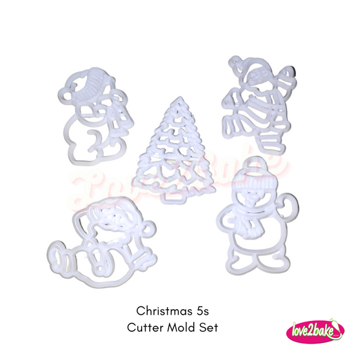 Christmas 5s Cutter Mold Set