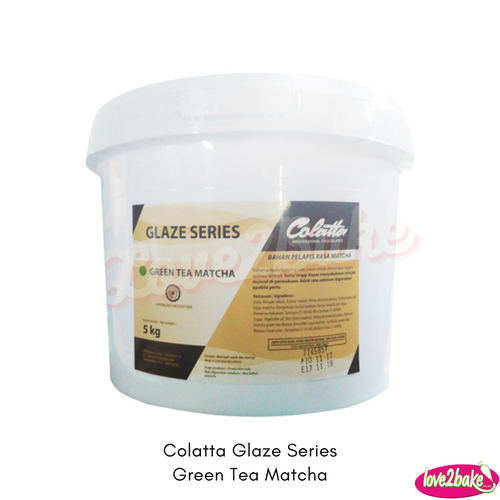 colatta green tea glaze