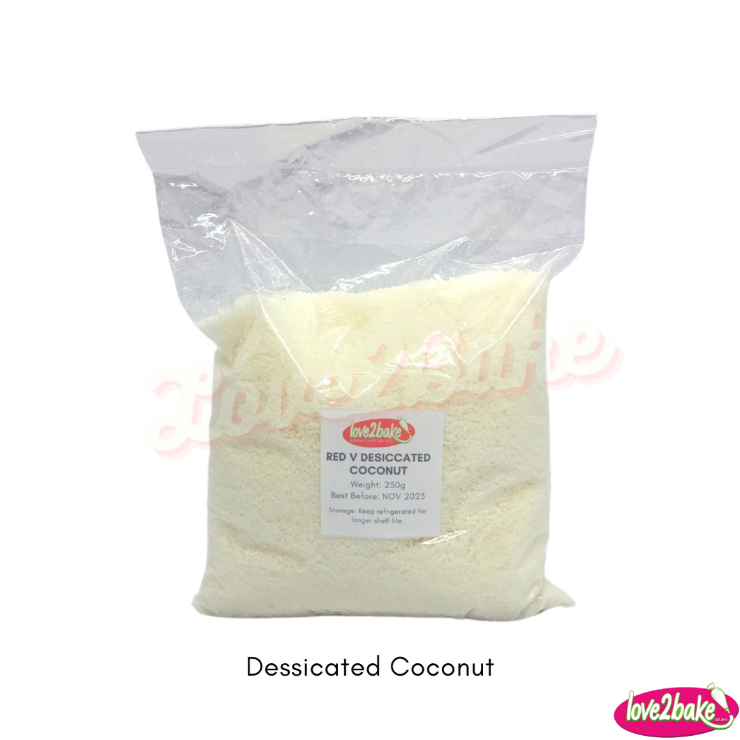 desiccated coconut