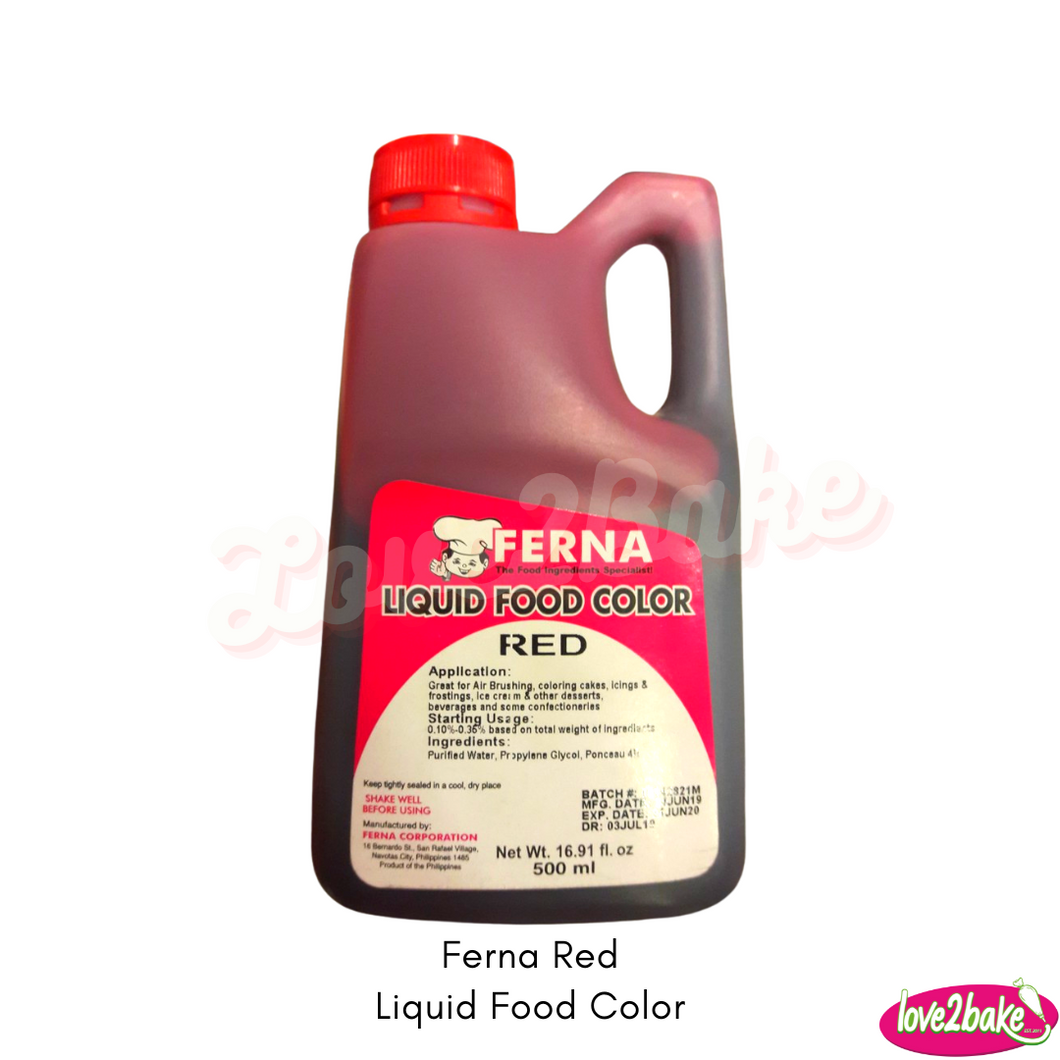 Ferna Liquid Food Color