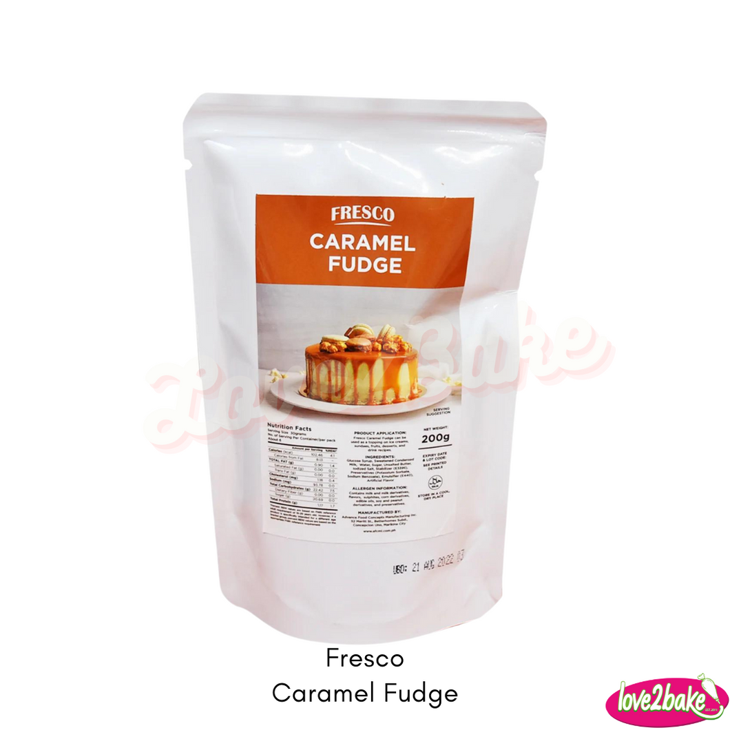 fresco caramel fudge