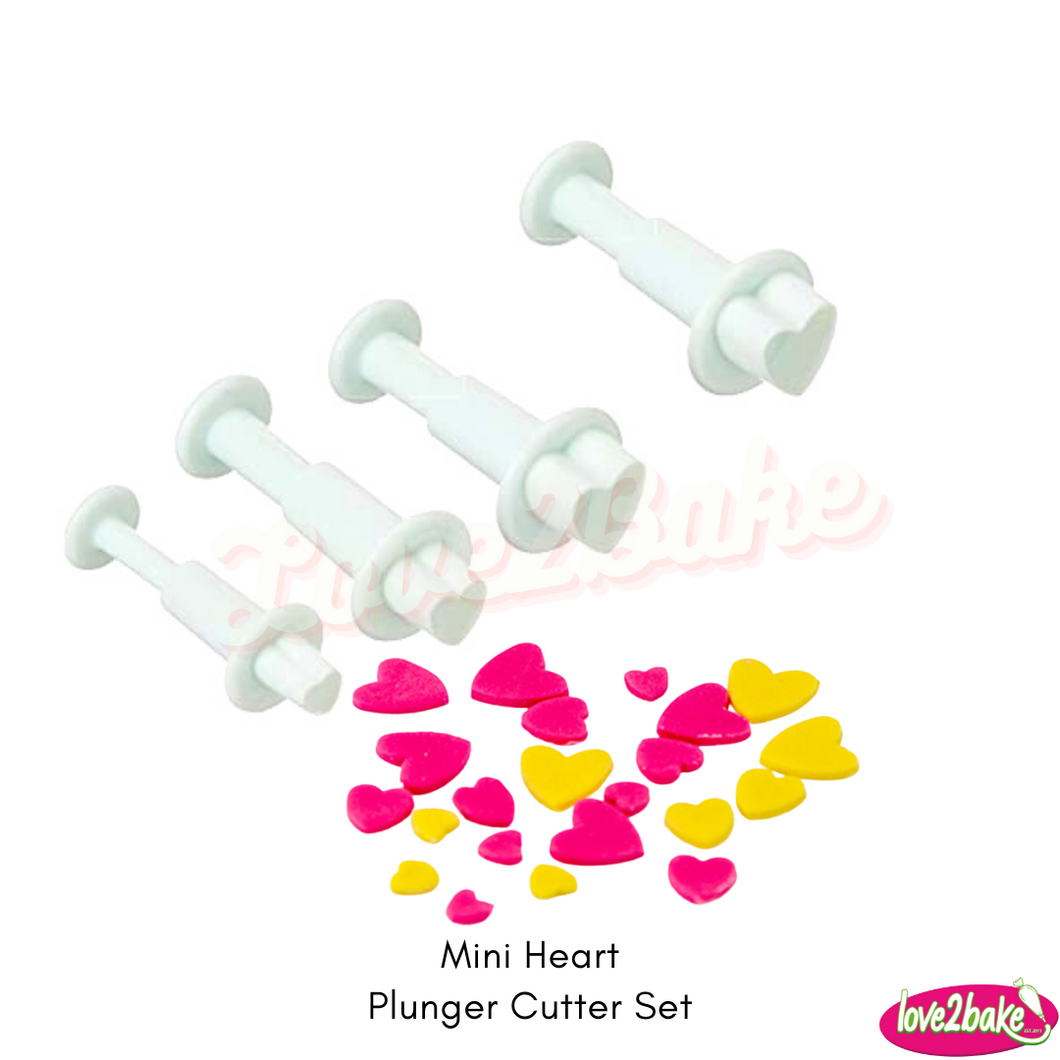 mini heart plunger cutter set