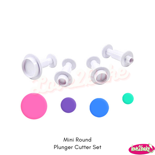 mini round plunger cutter set