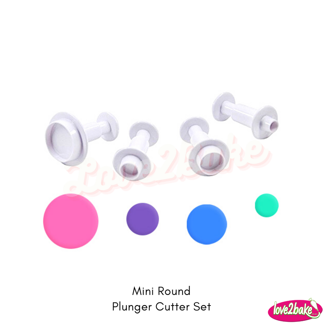 mini round plunger cutter set