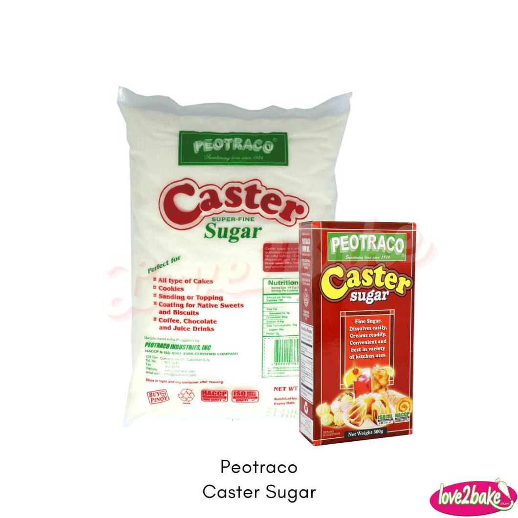 peotraco caster sugar