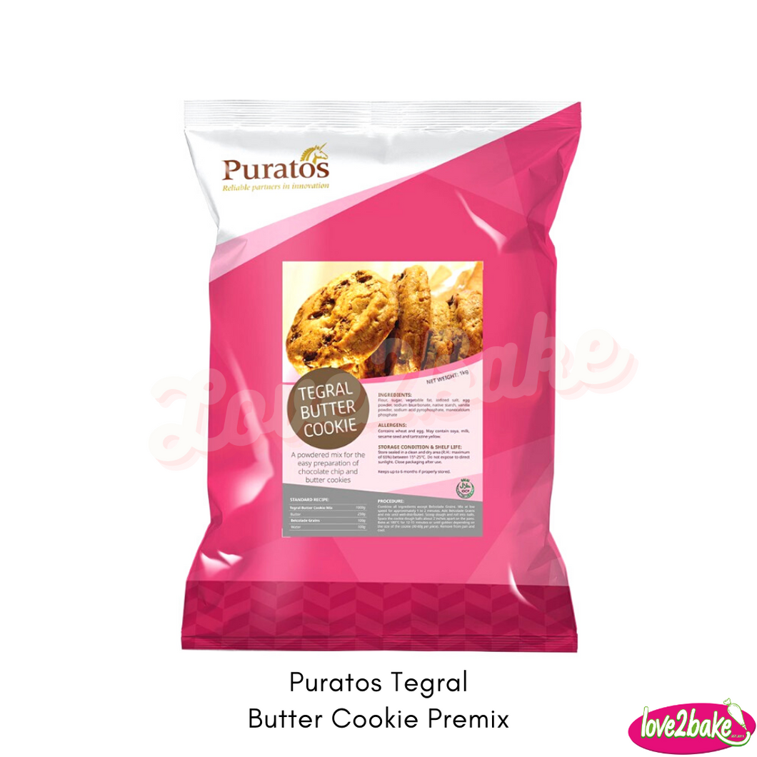 puratos butter cookie premix