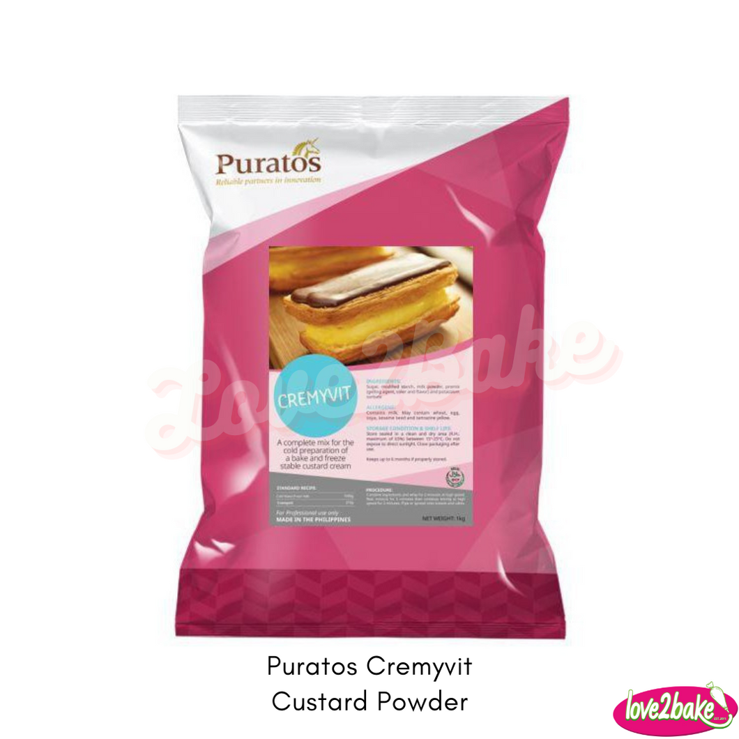 puratos cremyvit custard powder