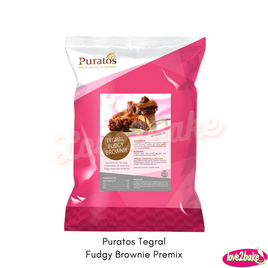 puratos fudgy brownie premix