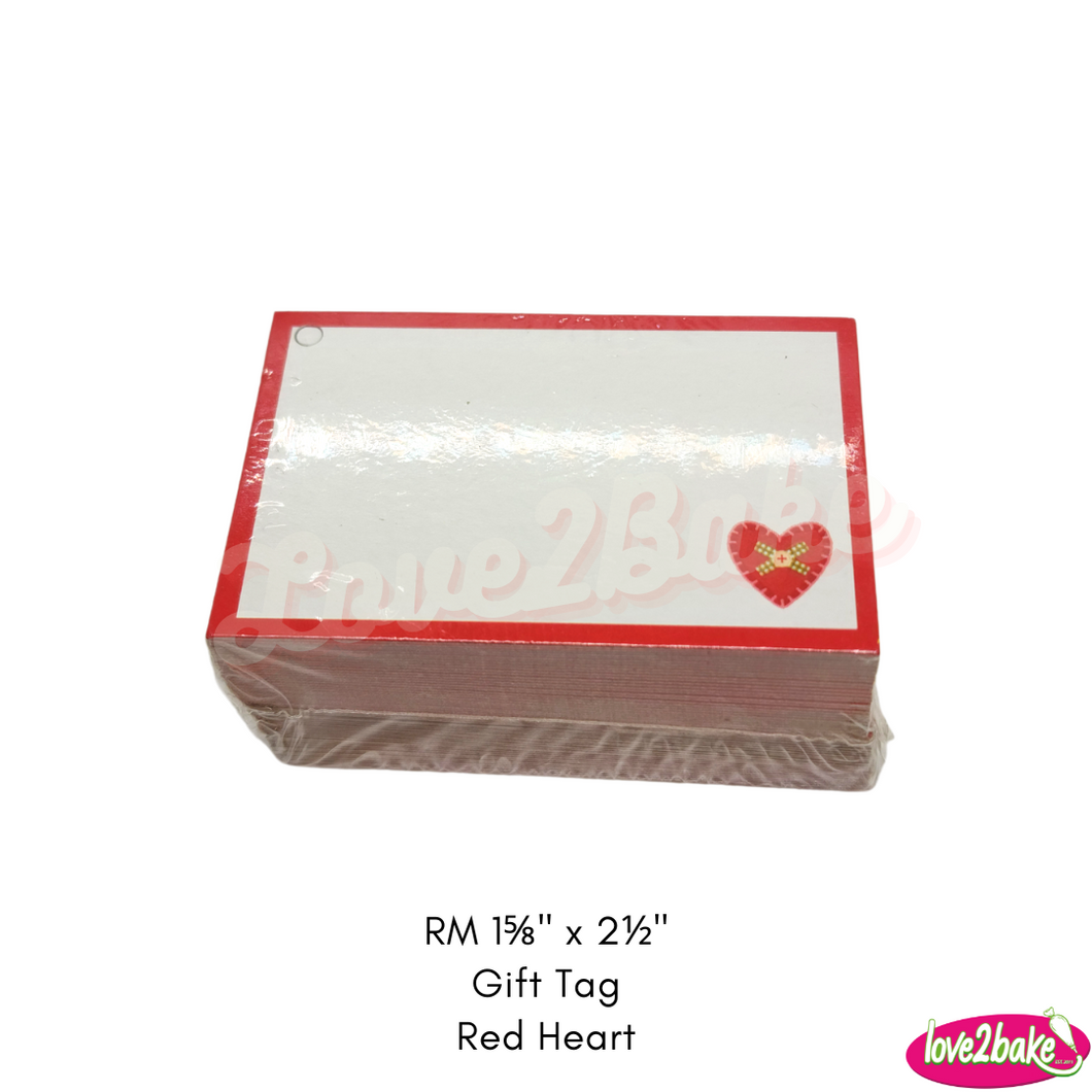 valentines gift tag
