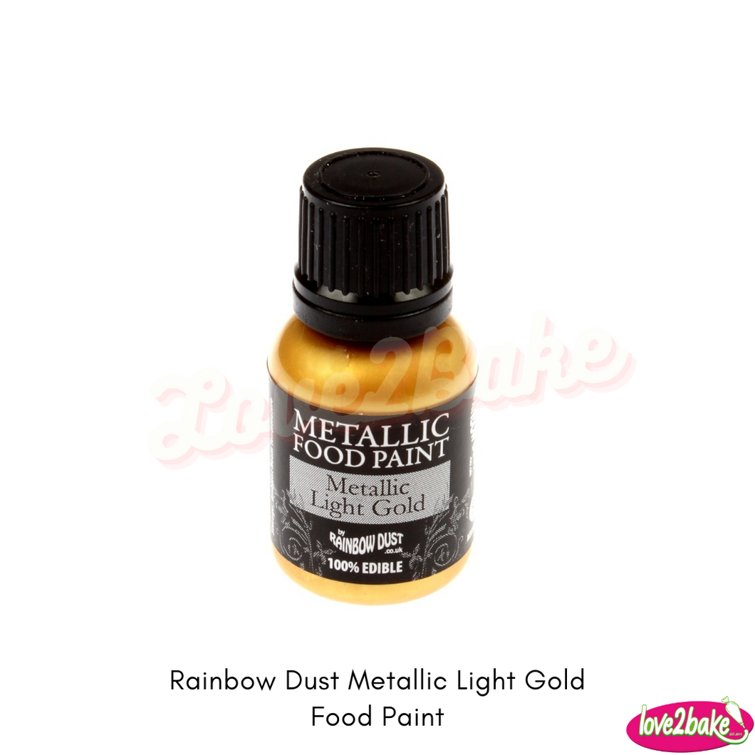 Rainbow Dust Metallic Food Paint