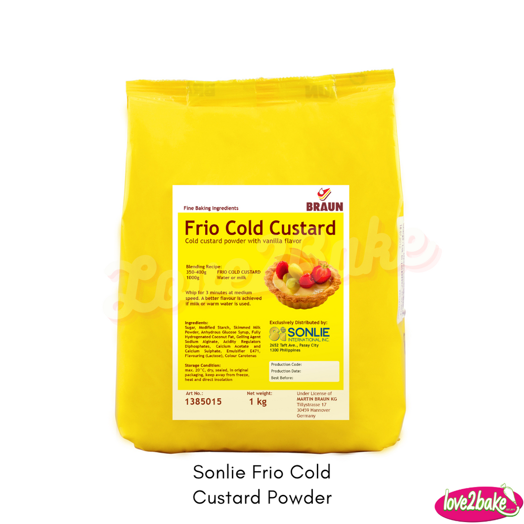 sonlie frio cold custard powder