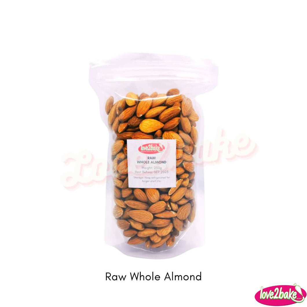 whole almonds